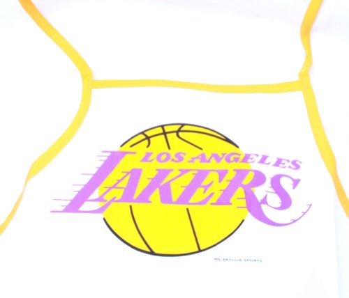 Los Angeles Lakers Apron- Yellow String