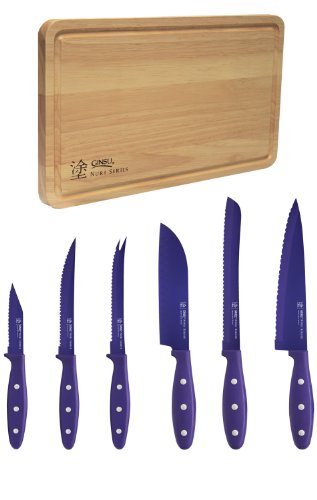 Ginsu 6 Piece Nuri Cutting Board