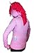 My Little Pony Pinkie Pie Face Juniors Pink Costume Hoodie with Mane
