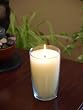 Filled Candle in Carmona Jar- Jasmine Tuberose Scent, 19 oz