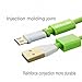 Hi-mobiler® High Speed 10ft USB 2.0 a Male to Micro B Cable with Gold-plated Connectors for Samsung Lg HTC and Other Tablet Smartphone (Green)