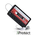 Iprotect ORIGINAL RETRO STYLE HIGHCLASS KASSETTEN / KASSETTE SILIKON CASE BLACK / SCHWARZ F�R DAS IPHONE 4 / 4S