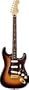 Fender Deluxe Players Strat� Electric Guitar, 3 Tone Sunburst, Rosewood Fretboard