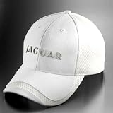 Jaguar White Mesh Cap