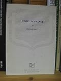 Hegel in France