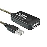 Caxico 33 フィート/10 メートルの USB 2.0 アクティブな中継器/延長ケーブル