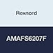 Rexnord AMAFS6207F Spherical Pillow Block Roller Bearing, 4-Bolt Pillow Block, Adapter Mounted, Two Open Heavy Auxiliary Cap Seals, Expansion Type, Cast Iron, 2-7/16" Shaft, 3-1/4" Base To Center, 9-1/8" Bolt Centers
