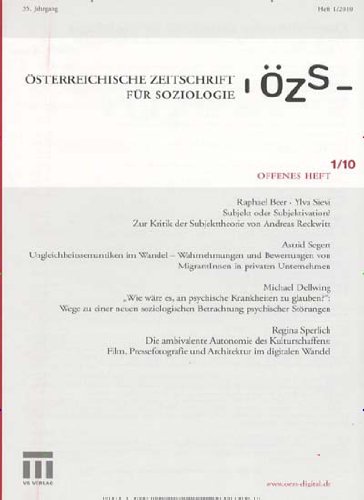 ÖZS – Österreichische Zeitschrift für Soziologie