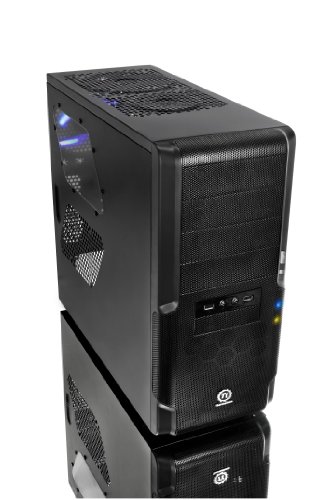 Thermaltake Dokker Lite Mid-Tower Computer Case High Airflow Design VM60001W2Z