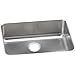 Elkay ELUH2317 Stainless Steel Center Drain Gourmet 18-3/4-Inch x 25-Inch Single Basin Undermount Stainless Steel Kitchen Sink