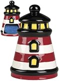 Nautical Ocean Coastal Lighthouse Soap Scrubby Holder by Boston Warehouse