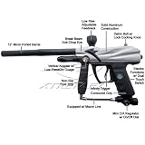 Paintball Kingman Spyder VS2 Paintball Gun WITH EYES Gray