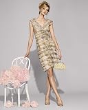 Spiegel Tiered Floral-Print Chiffon Dress