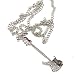 Poizen Industries Halskette ROCKING GUITAR silver