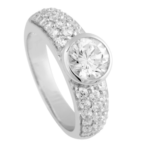 Bella Donna Damen-Ring 925 Sterling Silber Zirkonia weiss Gr. 50 (15.9) 107017 Preisvergleich