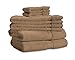 eLuxurySupply 900 GSM 100% Cotton 6-Piece Towel Set - Premium Hotel Quality Towel Sets - Heavy Weight & Absorbent - 2 Bath Towels 30
