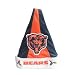 NFL Colorblock Santa Hat - Chicago Bears
