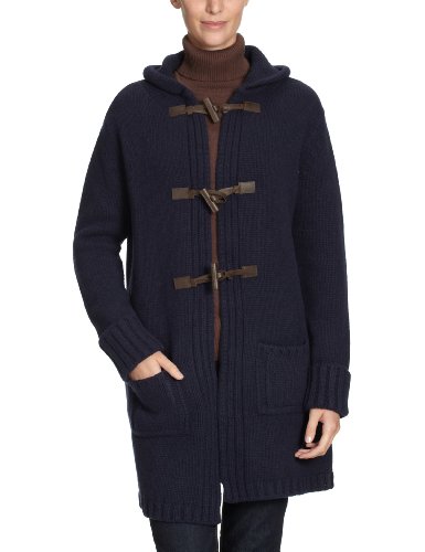 Henry Cotton\'s Damen Kurzmantel 120139490401 Strickmantel, Gr. 36 (It 42), Blau (blau 770 Preisvergleich
