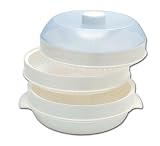 Joyce Chen 26-0055 3 Tier 9-Inch Microwave Steamer