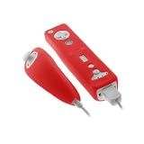 SKQUE Red Silicone Skin Cover Case For Nintendo Wii Remote