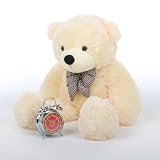 Cozy Cuddles - 30" - Irresistibly Cute  Extra Soft, Vanilla Cream, Plush Teddy Bear by Giant Teddy