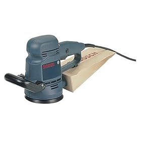 Factory-Reconditioned Bosch 3107DVS-46 3.3 Amp 5-Inch Random Orbit Sander/Polisher with Dust Canister