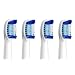 Braun Oral-B SR32-4 Pulsonic Replacement Rechargeable Toothbrush Heads 4-Pack