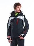 Nebulus Rocket - Blouson de ski enfant - Colonne d'eau 10000 mm - Noir