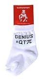 Babygags Genius Socks - White, 12-24 Months