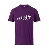 Parkour EVO T-Shirt, Größe S, violett