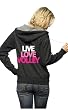 Live Love Volley Full Zip Hooded Sweatshirt