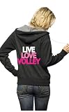 Live Love Volley Full Zip Hooded Sweatshirt