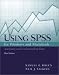 Books : Using SPSS for the Windows and Macintosh: Analyzing and Understanding Data (3rd Edition)