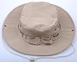 Tactical Head Wear/Boonie Hat Cap For Wargame,Sports,Fishing &Outdoor Activties (Khaki)