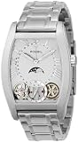 Fossil ME1013 Stainless Steel Gents Moon Dial Twist Bracelet Watch