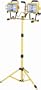 Designers Edge L-14 1000-Watt Twin-Head Adjustable Work Light with Telescoping Tripod Stand, Halogen
