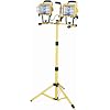 Designers Edge L-14 1000-Watt Twin-Head Adjustable Work Light with Telescoping Tripod Stand, Halogen