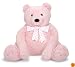 Melissa & Doug Jumbo Pink Teddy Bear