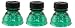 Three (3) Green - Snap Capps - Reclosable Can Tops (Turns Almost Any Can into a Bottle!) Save Money Buy Cans over Bottles! Snap Capp - NO MORE Flat Drinks