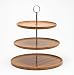 Lipper International 3 Tier Server, Bamboo