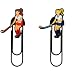 Field Hockey Player Bookmark (Uniform Color=Blue)