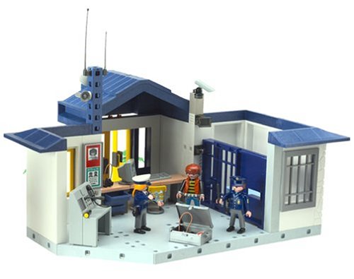 Childrens Toyshop  Toys : Playmobil - Police Station 3165