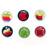 iPhone3/4 iPad iPod用 ボタンステッカー (ドックカバー付属)#12 Apple