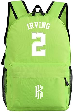 WISHOT Kyrie Irving Logo Backpack NBA Basketball Fans Schoolbag