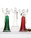 Lenox Joyous Tidings Angels Crystal Ornaments, Set of 3