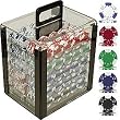 1000 pc LUCKY CROWN 11.5g Poker Chip Set in Acrylic Carrier