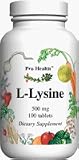 L-Lysine (500 mg, 100 medium tablets)