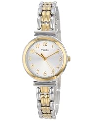 Timex Womens T2P2019J Elevated Classics Dress Two-Tone Bracelet Watch