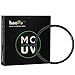 Haoge 72mm Ultra Slim MC UV Protection Multicoated Ultraviolet Lens Filter for Nikon AF-S NIKKOR 18-200mm f3.5-5.6G II, 16-80mm f2.8-4E, 24-85mm f2.8-4D IF Lens