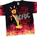 AC/DC Angus Young HELL Flaming T-shirt